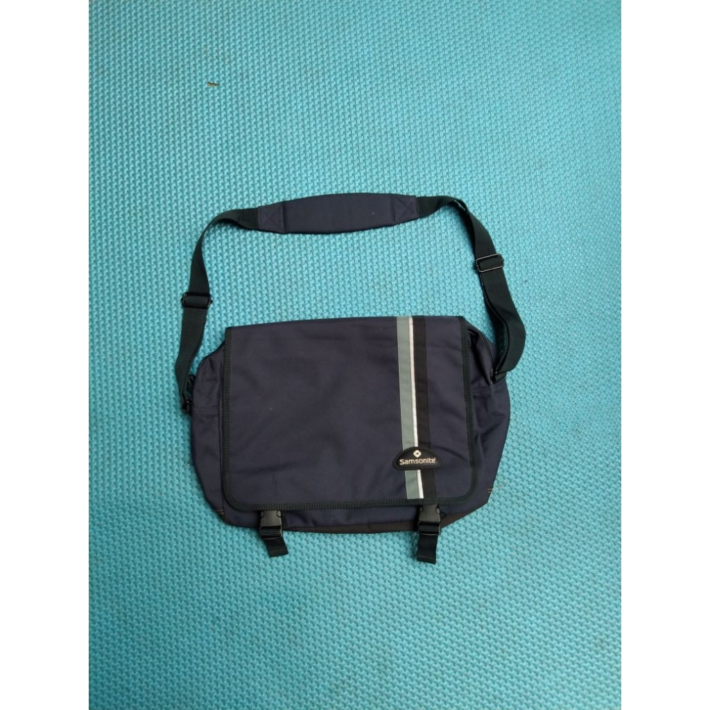 Tas selempang/Tas Kerja Sekolah Kuliah/Tas Pria Cowok/Tas Laptop Second ORI Brand SAMSONITE