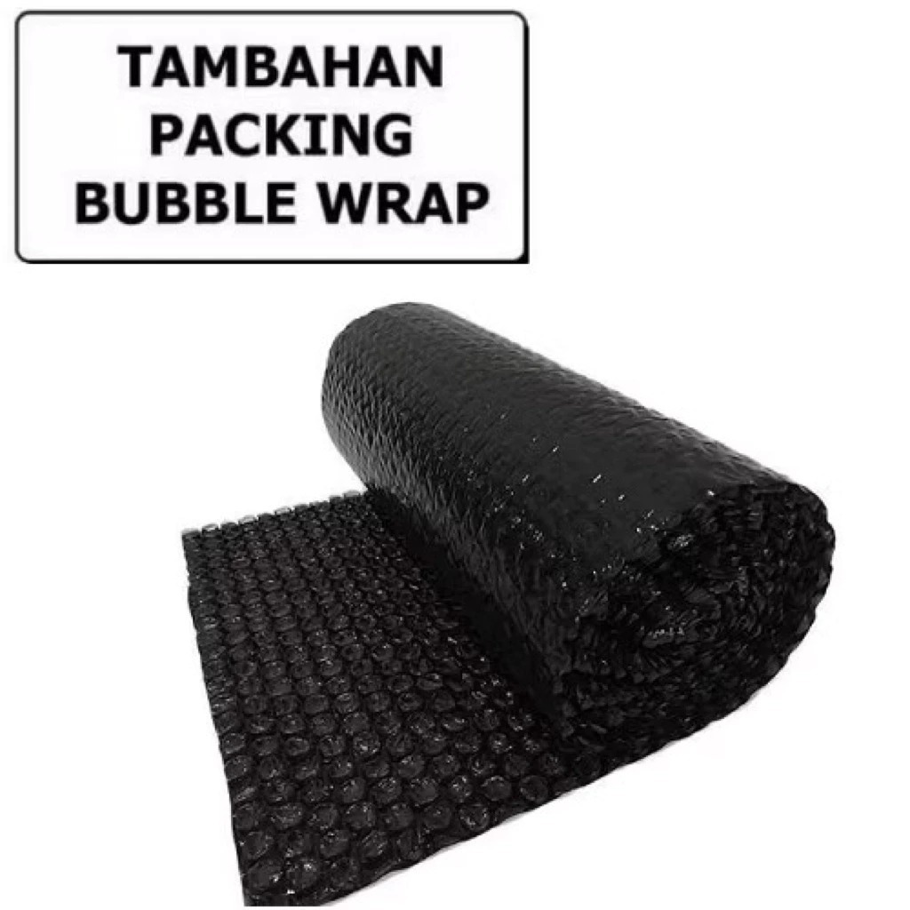 

Extra Bubble Wrap Pengiriman Safety/Bubble Warp Packingan Tambahan Supaya Paket Lebih Aman