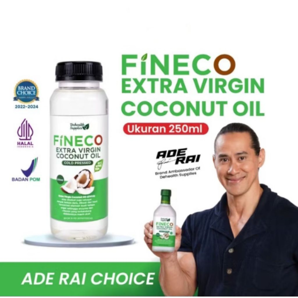 

Extra Virgin Coconut Oil VCO Fineco 250 ml