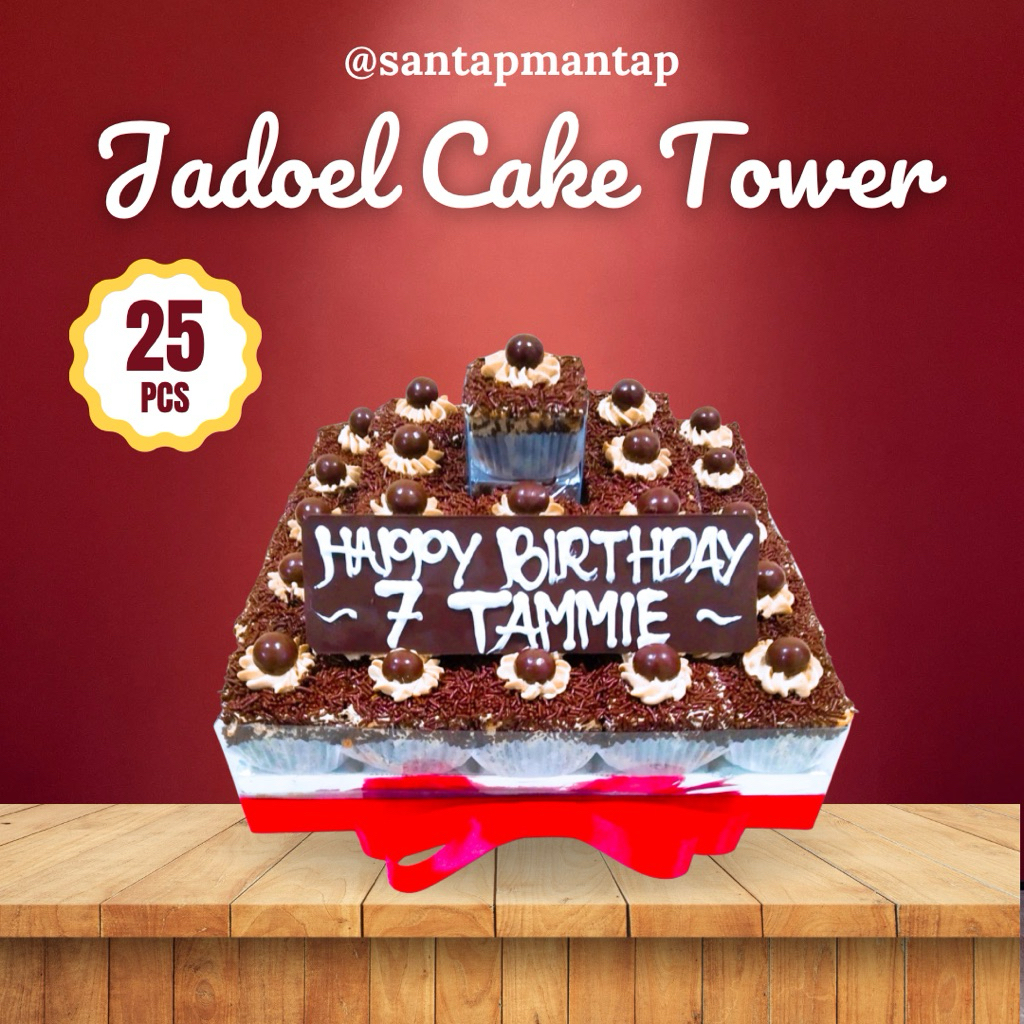 

Jadoel Cake Tower 25 pcs