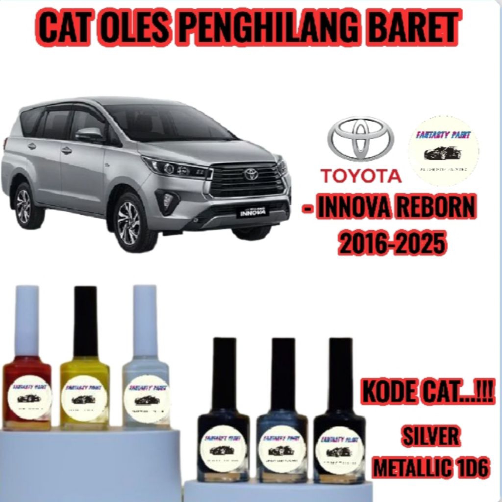 CAT OLES PENGHILANG BARET MOBIL TOYOTA KIJANG INNOVA REBORN 2016.2017.2018.2019.2020,2021,2022,2023,