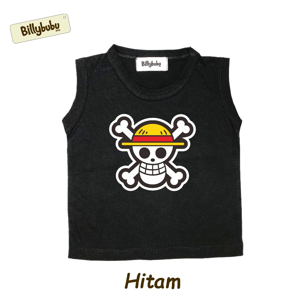 Kaos One Piece Original Anak – Kaos Anak Laki-Laki , Lucu & Keren , Anti Bau Anti Bakteri S–XL