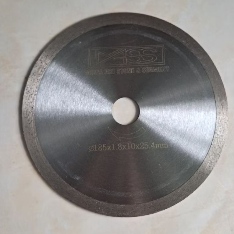 Mata pisau potong batu akik marmer andesit granit 7 inch tebal 1,8mm Type basah