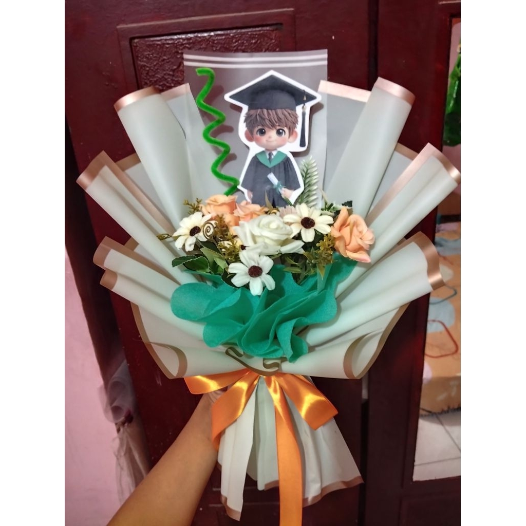 BUKET BUNGA WISUDA TK - WISUDA BALITA