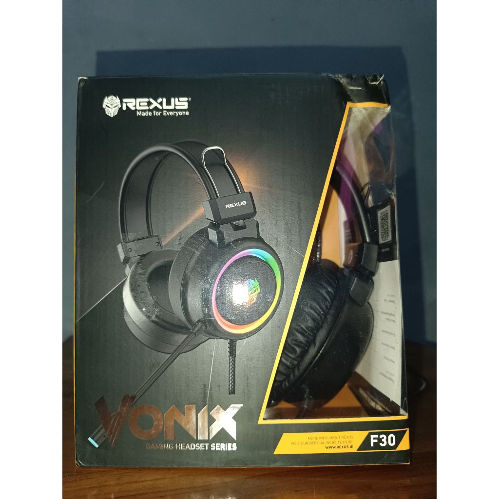 HEADPHONE VONIX REXUS RGB