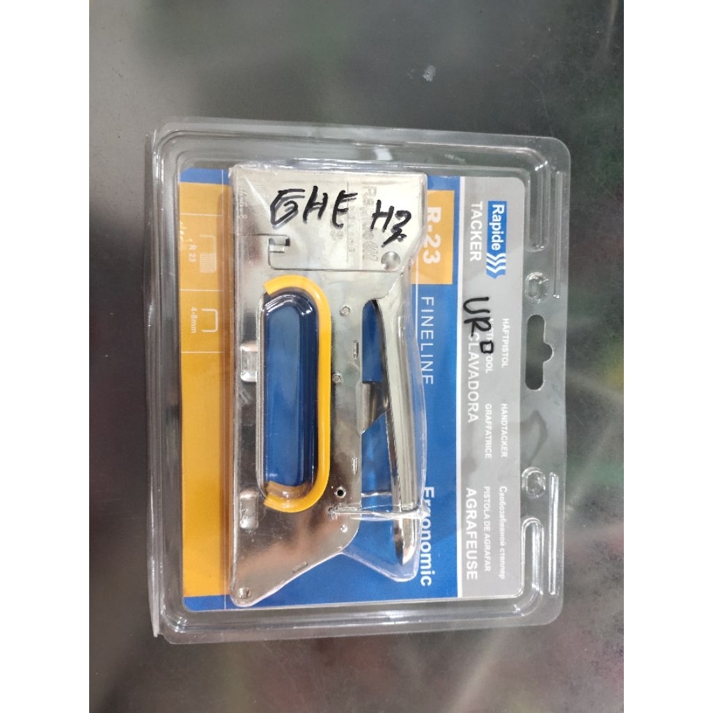 

RAPIDE R23 STAPLES HANDGUN TACKER/STAPLES TEMBAK MANUAL R23