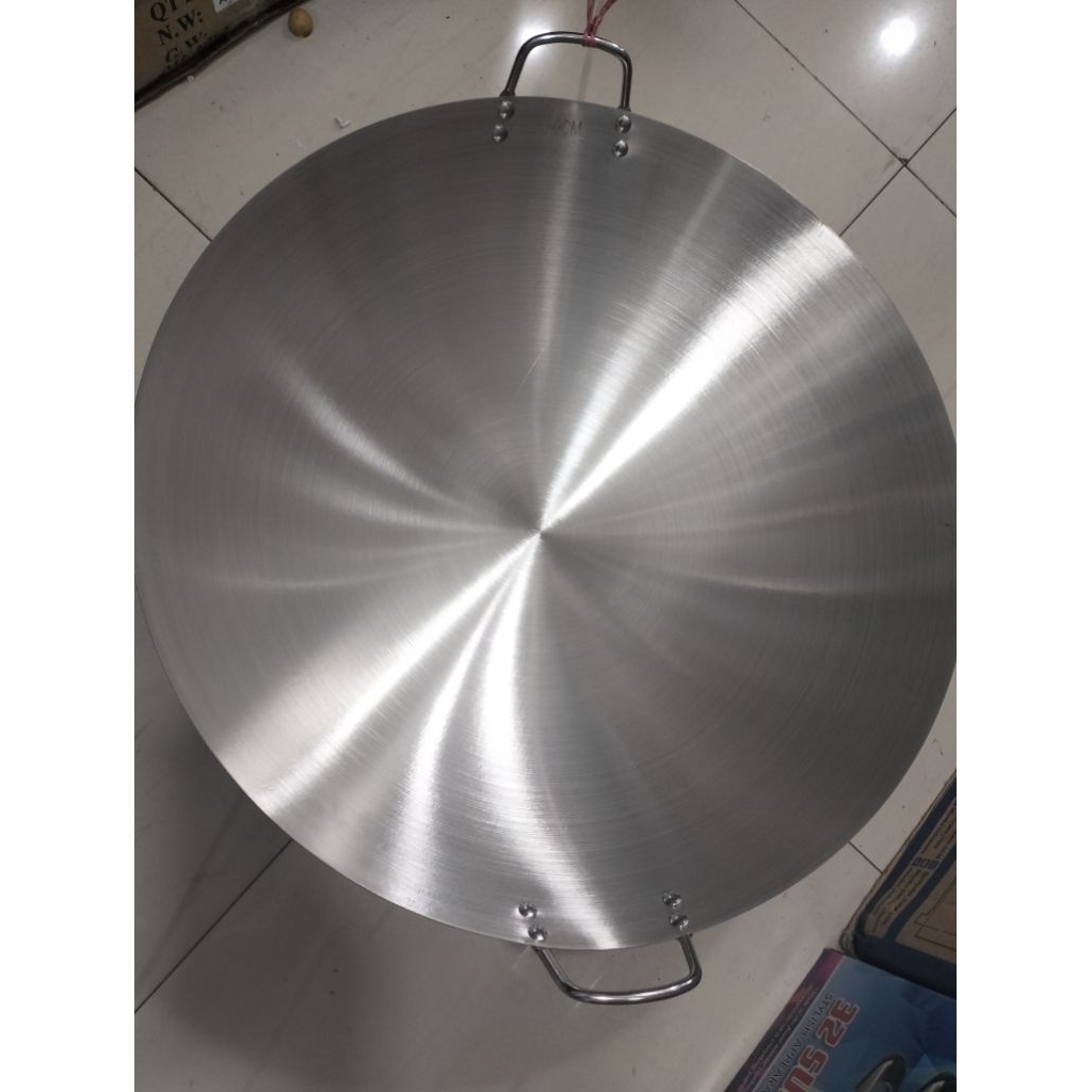 WAJAN STAINLESS 55 CM / WAJAN BESAR DIAMETER 55 CM