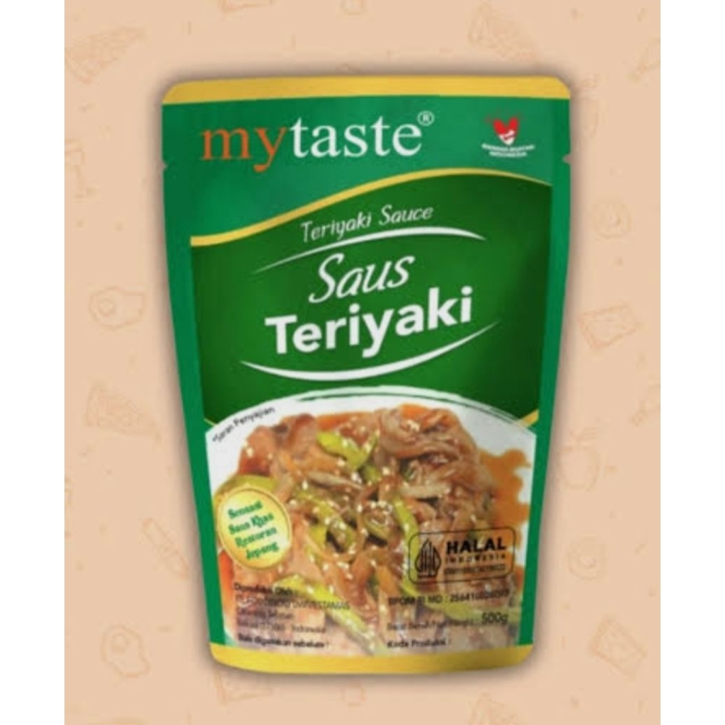 

MyTaste | My Taste Saus Teriyaki| Teriyaki Sauce 500gr