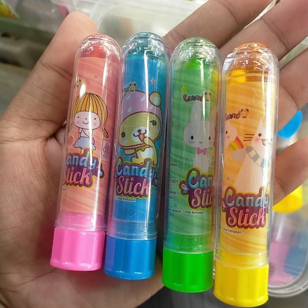PERMEN CANDY STICK LUCU BENTUK LIPSTIK