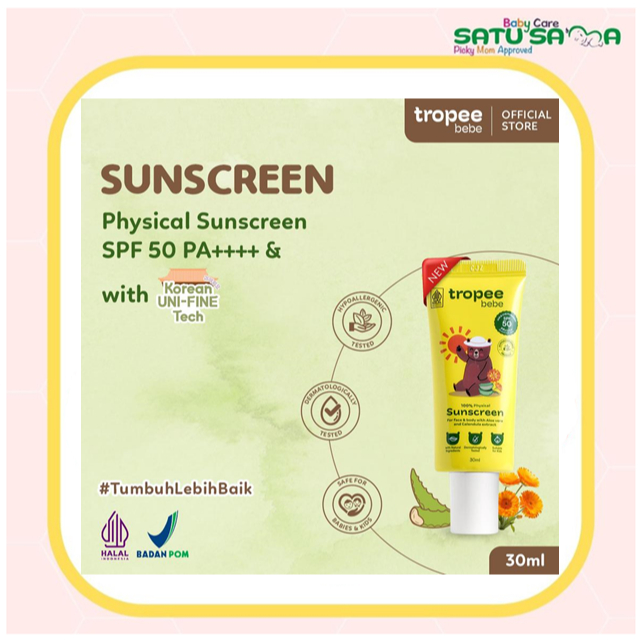 

TROPEE BB PHYSICAL SUNSCREEN 30 ML