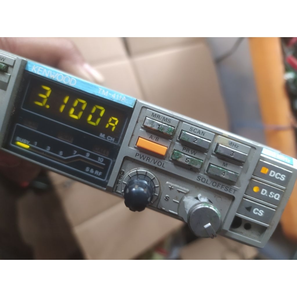 Rig kenwood TM 411a UHF