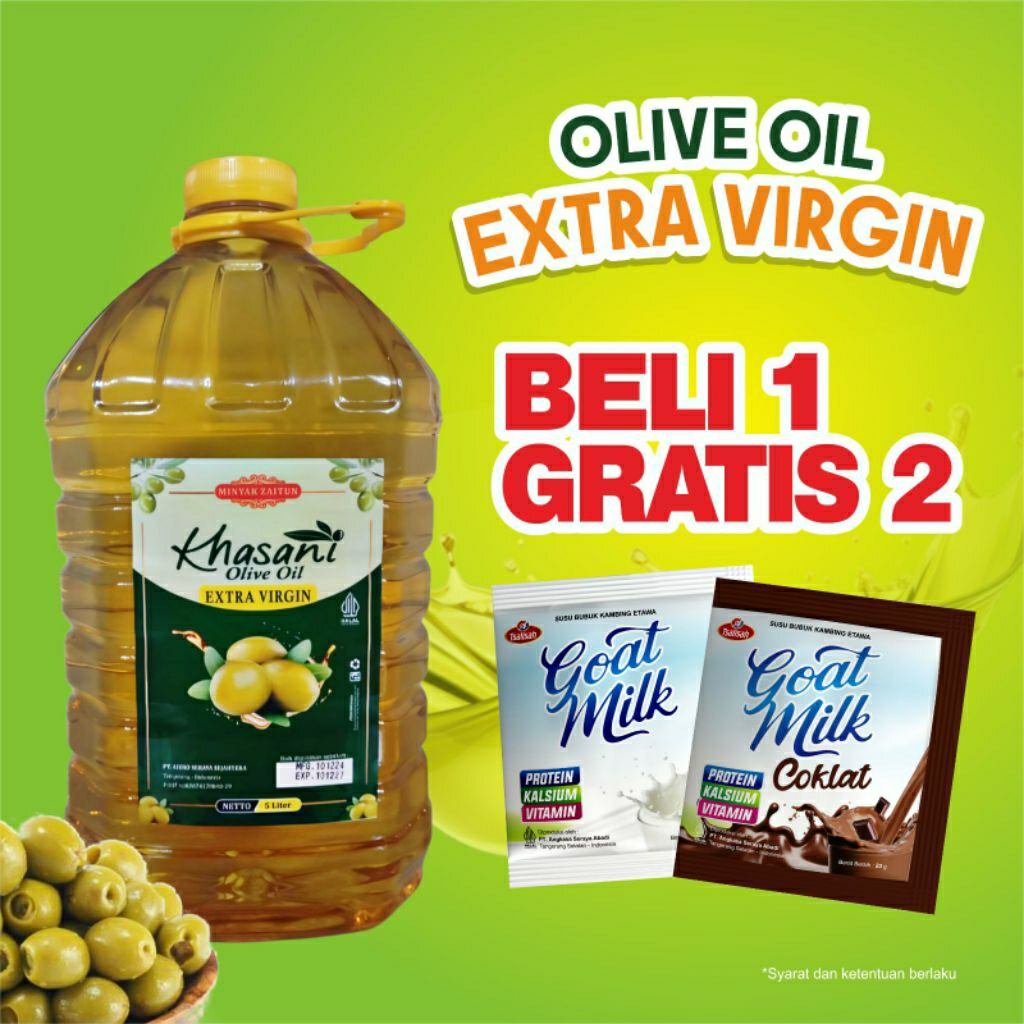 Minyak Zaitun 5 Liter / Minyak Zaitun / Minyak Zaitun Extra Virgin / Minyak Zaitun Pomace / Minya za