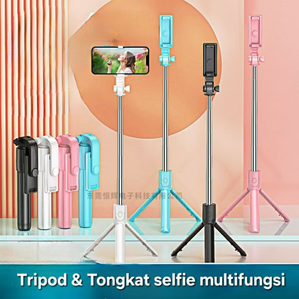 Tripod Multifungsi Bluetooth