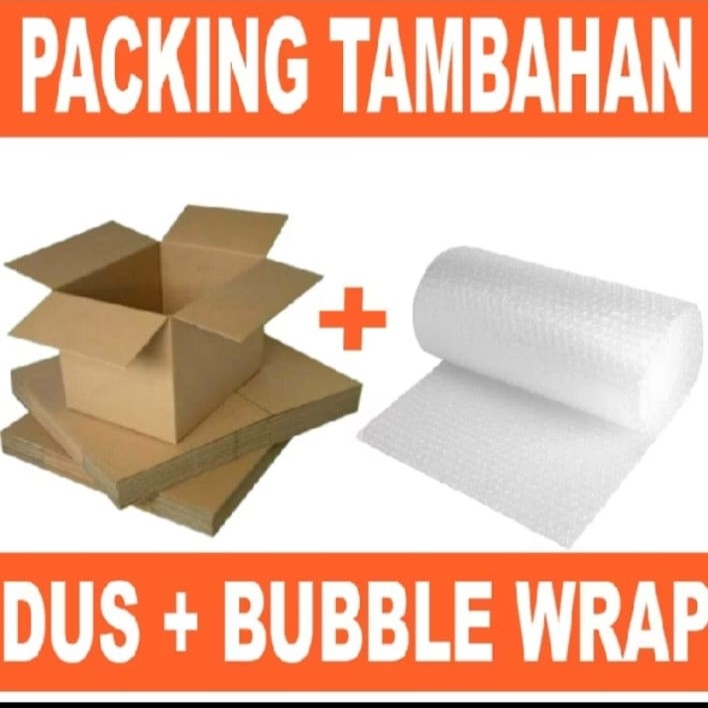 

Ekstra pengaman paket BUBBLE WRAP, EKSTRADUS