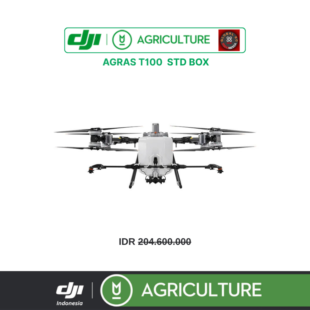 DJI Agras T100 STD BOX (Exclude Batt Charger) Drone Pertanian Semprot Hama