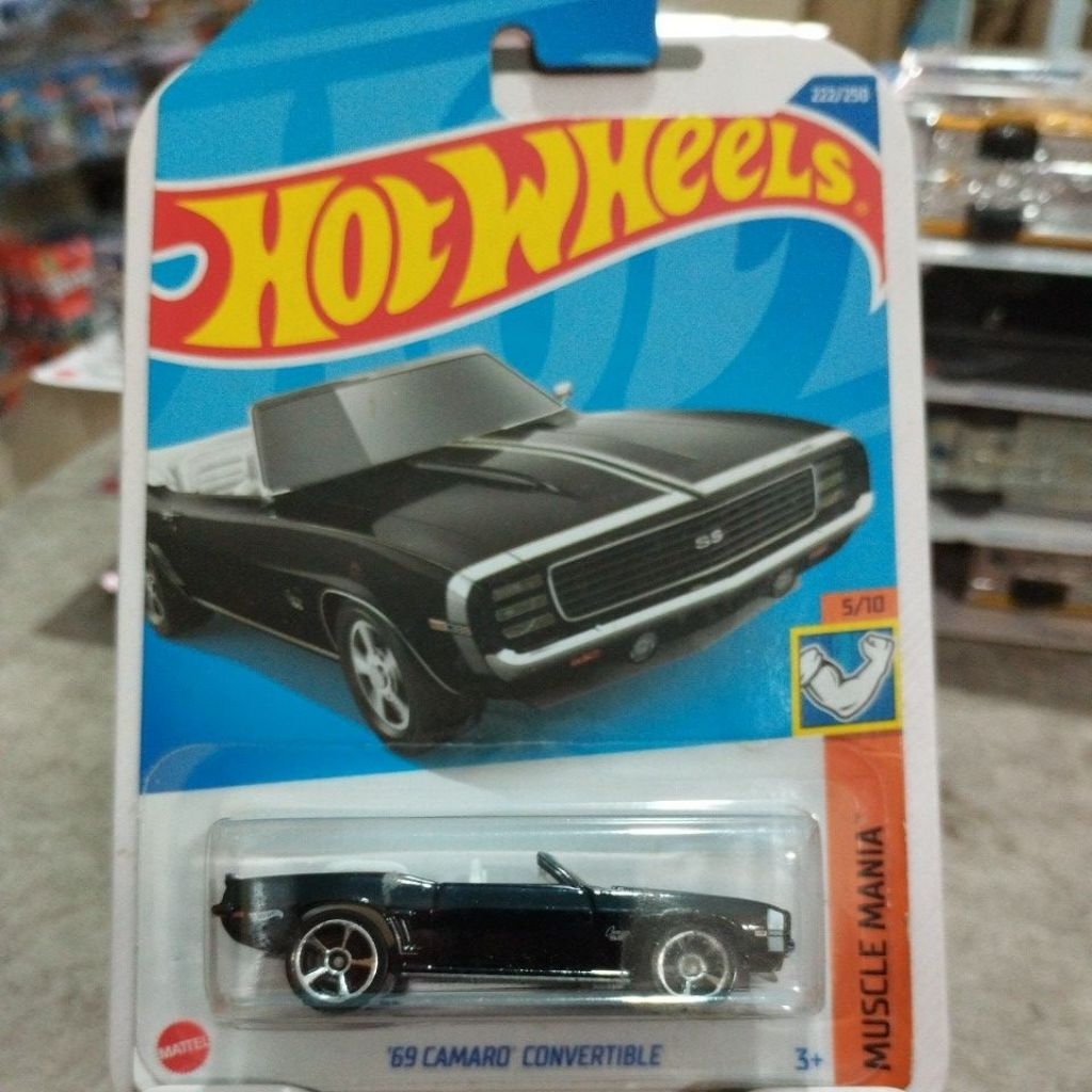 hotwheels '69 CAMARO CONVERTIBLE
