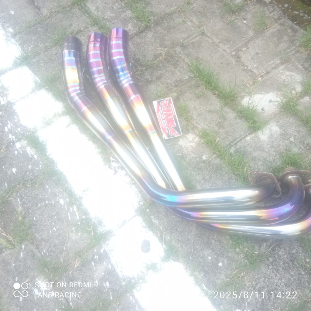 Leheran / Leher manifold knalpot Fans Racing MX135 Jupiter MX135 new LC135 4s LC135 5s non sambungan