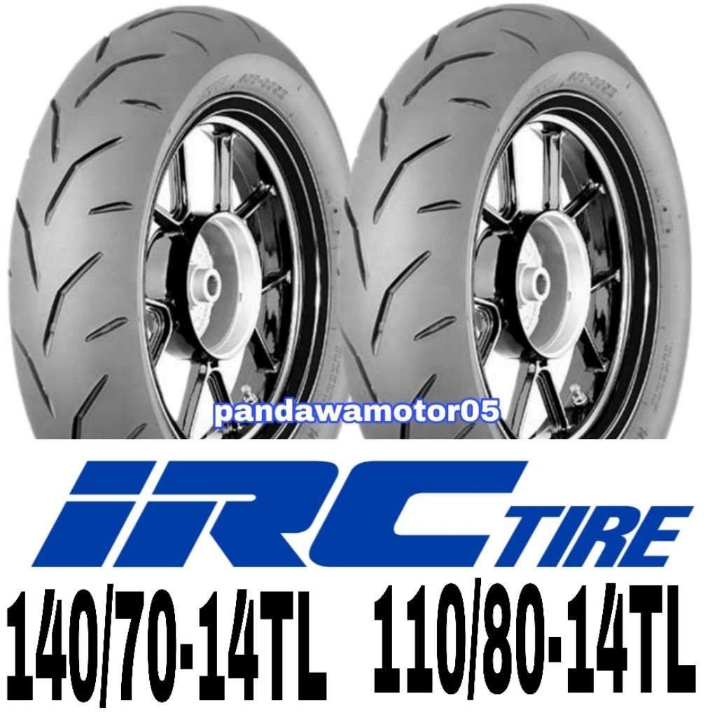 ban IRC aerox depan belakang