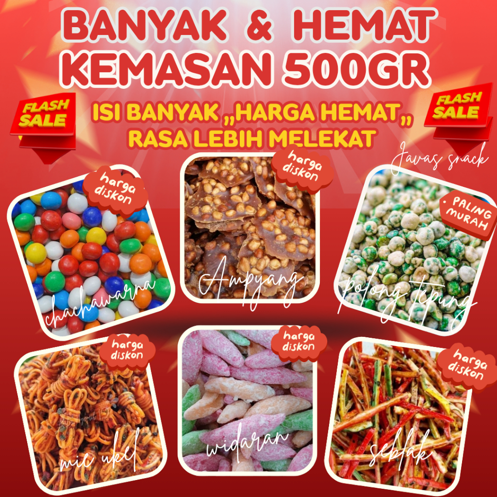 

Camilan Serba 500 Gram | Snack & Kue Kering Jadul Enak – Gratis Dus & Bubble Wrap