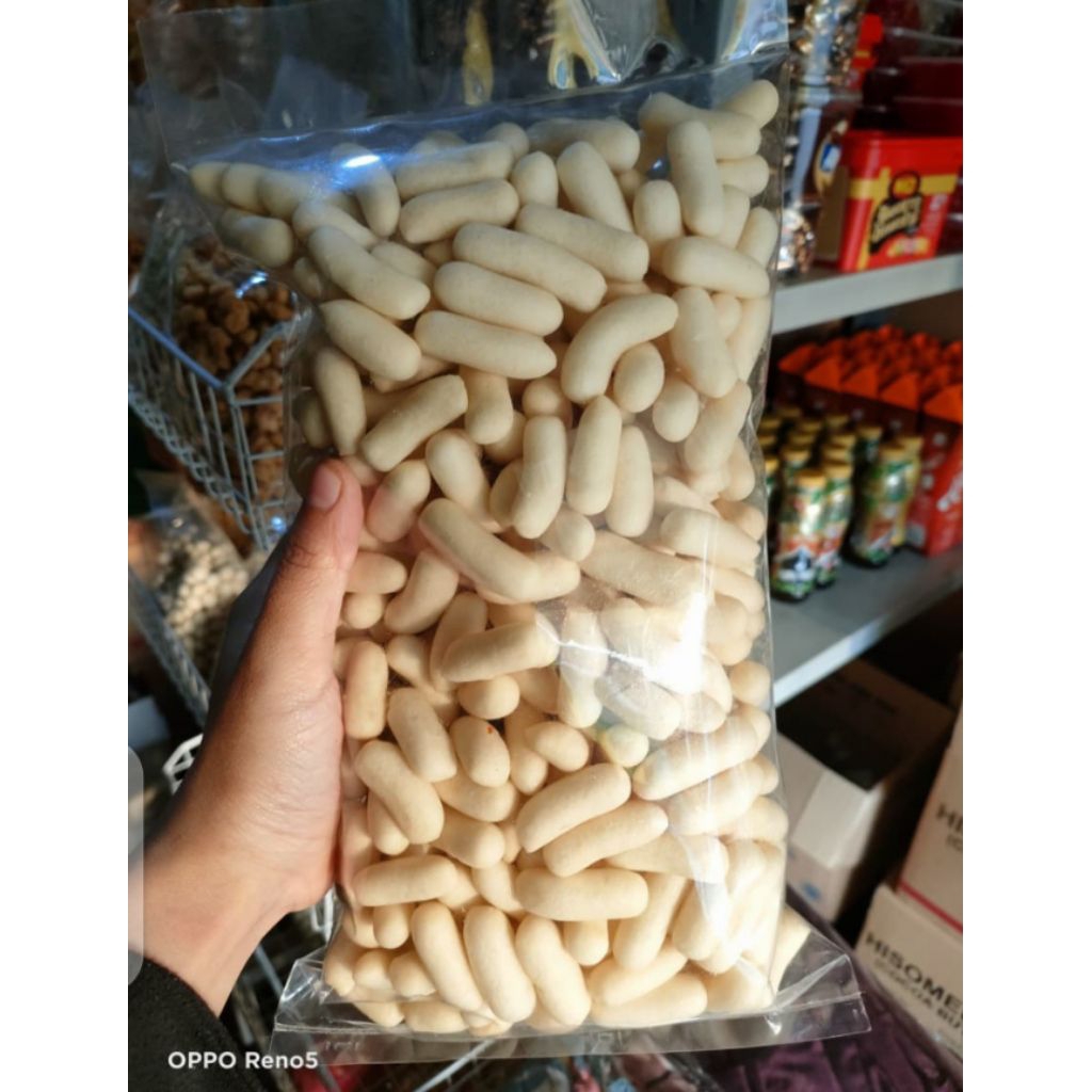 

250 grpilus kapsul/ katus kerupuk ikan renyah asin gurih kriuk camilan/cemilan enak murah Snack kiloan oleh-oleh Bandung