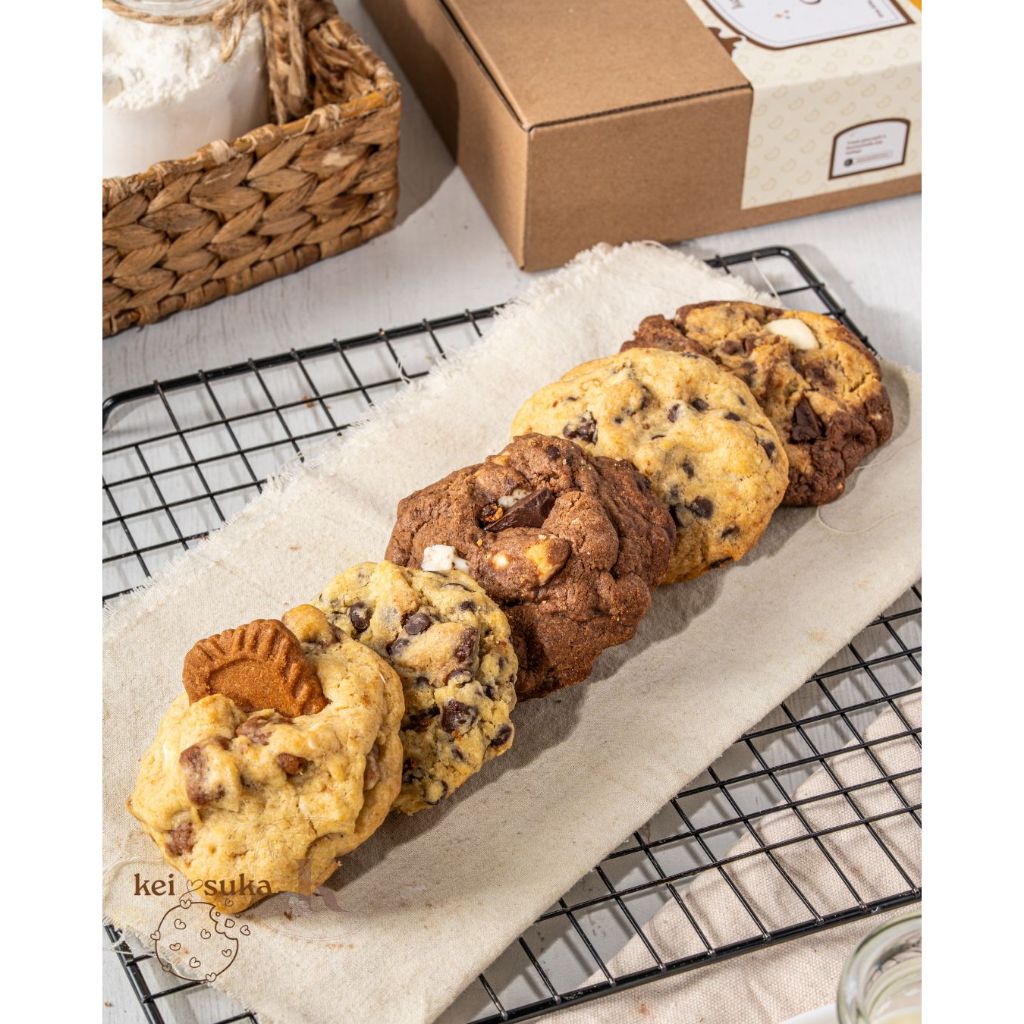 

Keisuka Soft Baked Big Cookies All Varian isi 4