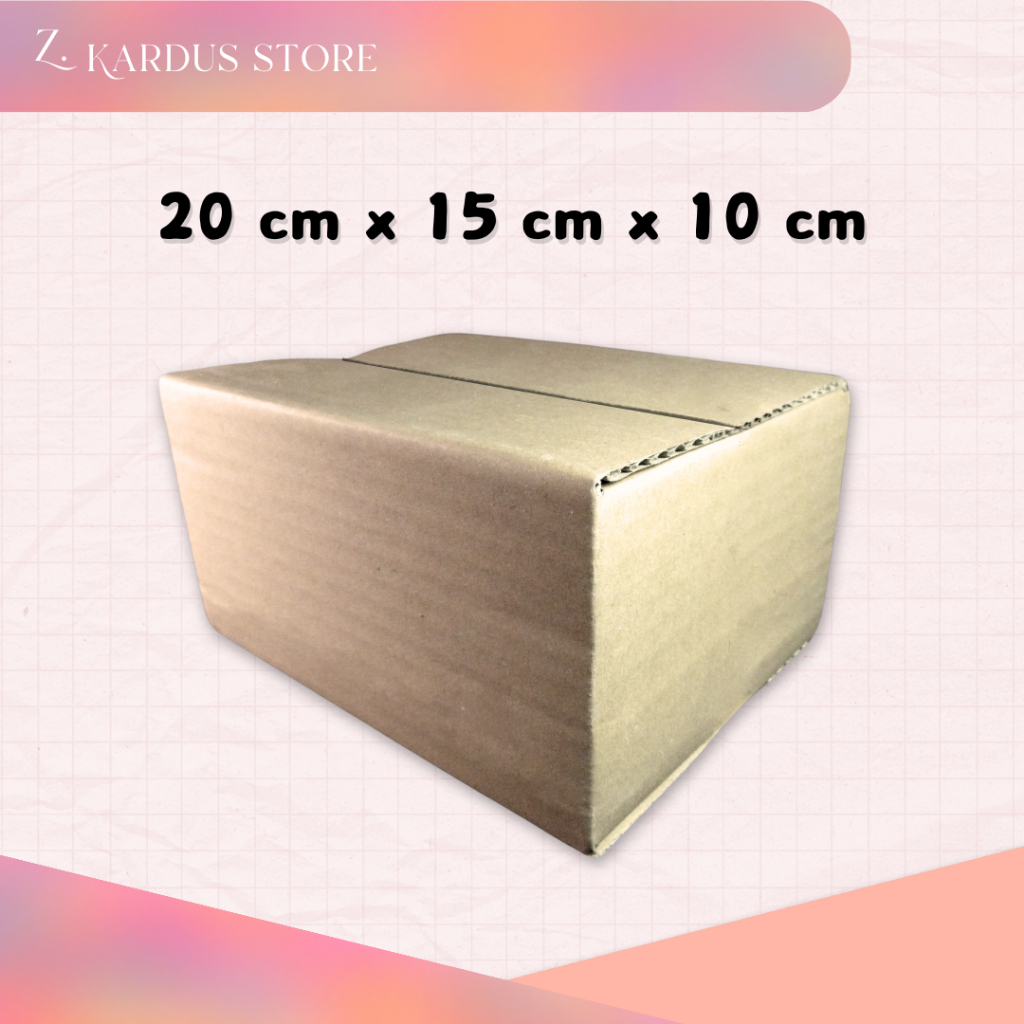 

Kardus Packing ukuran 20 x 15 x 10 cm