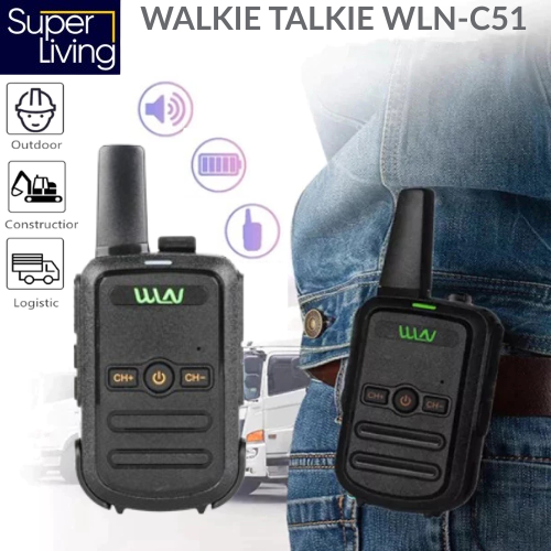Walkie Talkie WLN KD-C51 HT mini