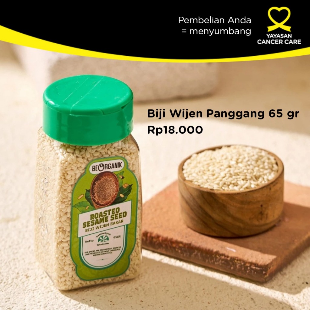 

Beorganik Roasted Sesame Seed Biji Wijen Panggang Cancer Care Charity