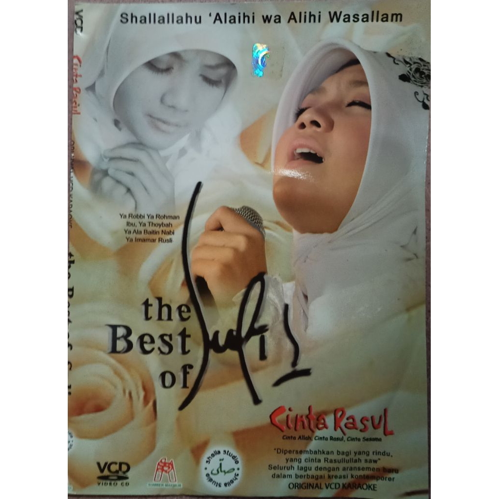 VCD original album the best of Sulis cinta rosul