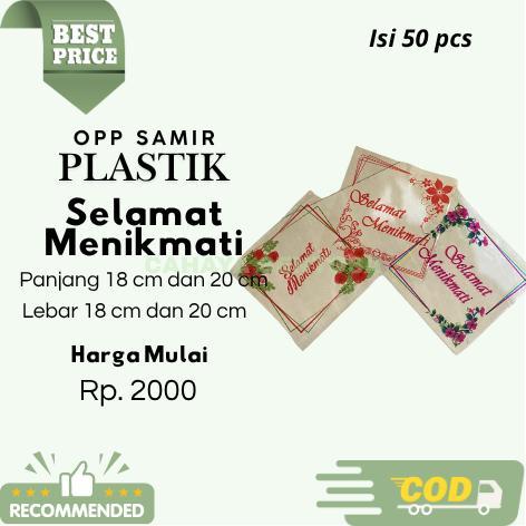 

Plastik OPP Samir | Plastik Penutup Dus Selamat Menikmati