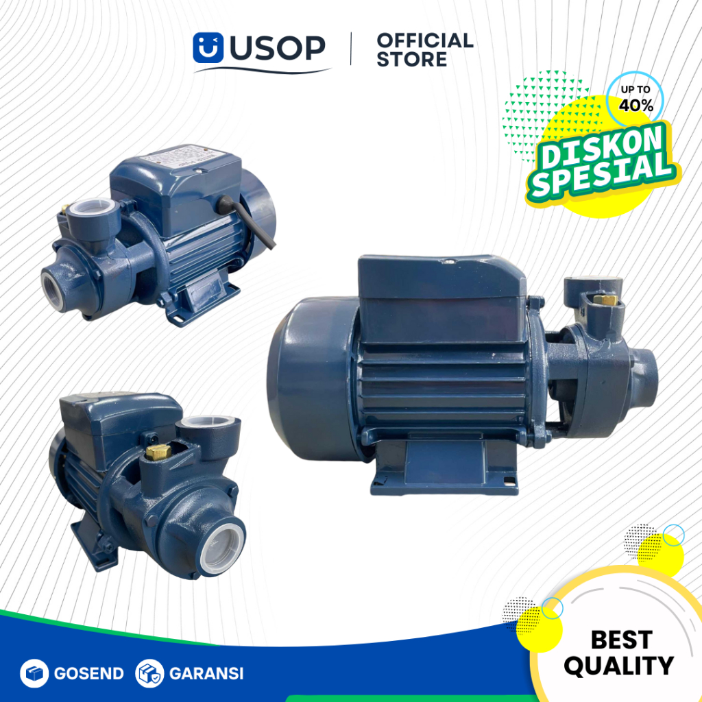 VORTEX Pompa Air Water Pump Electric Water Booster 40L/min 220V 550W - QB-60