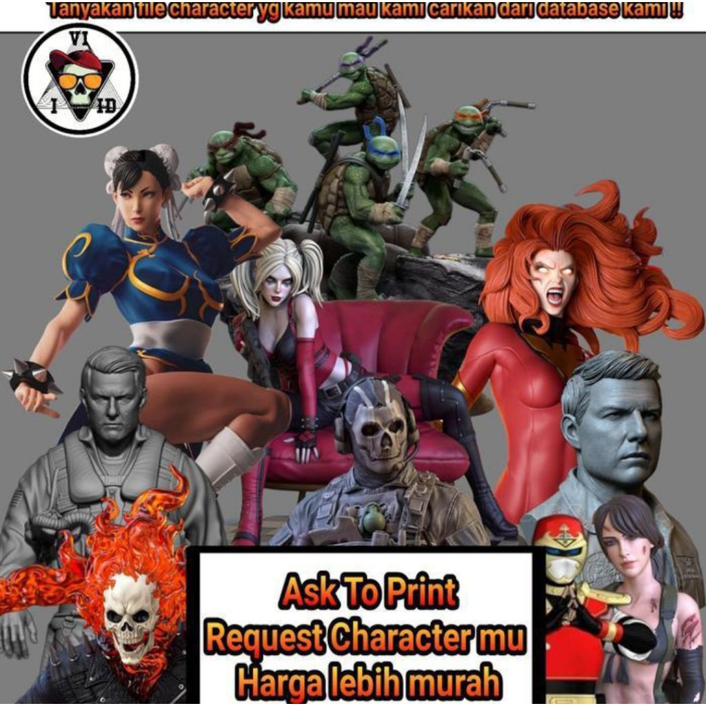 Head Sculpt Character By Request