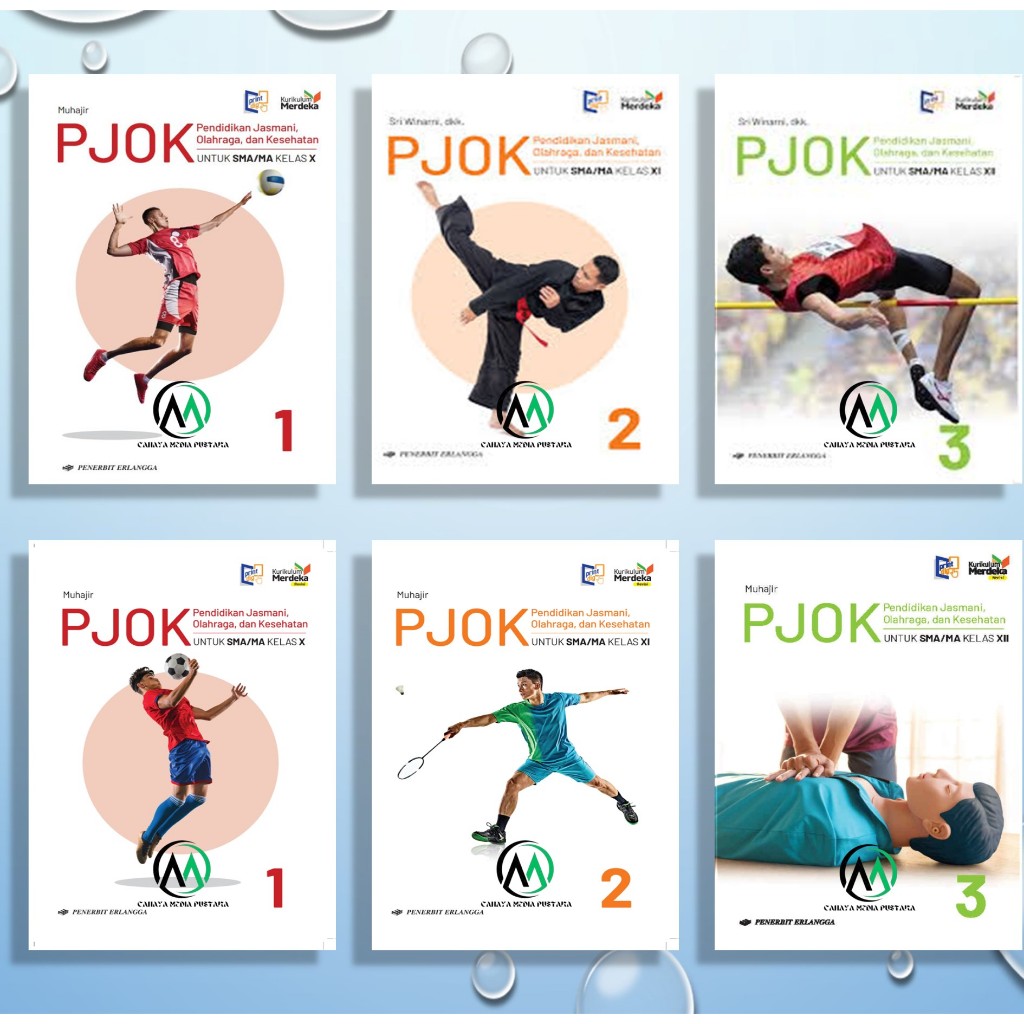 [PENERBIT ERLANGGA] PJOK KELAS 10, 11 & 12 KURIKULUM MERDEKA & REVISI