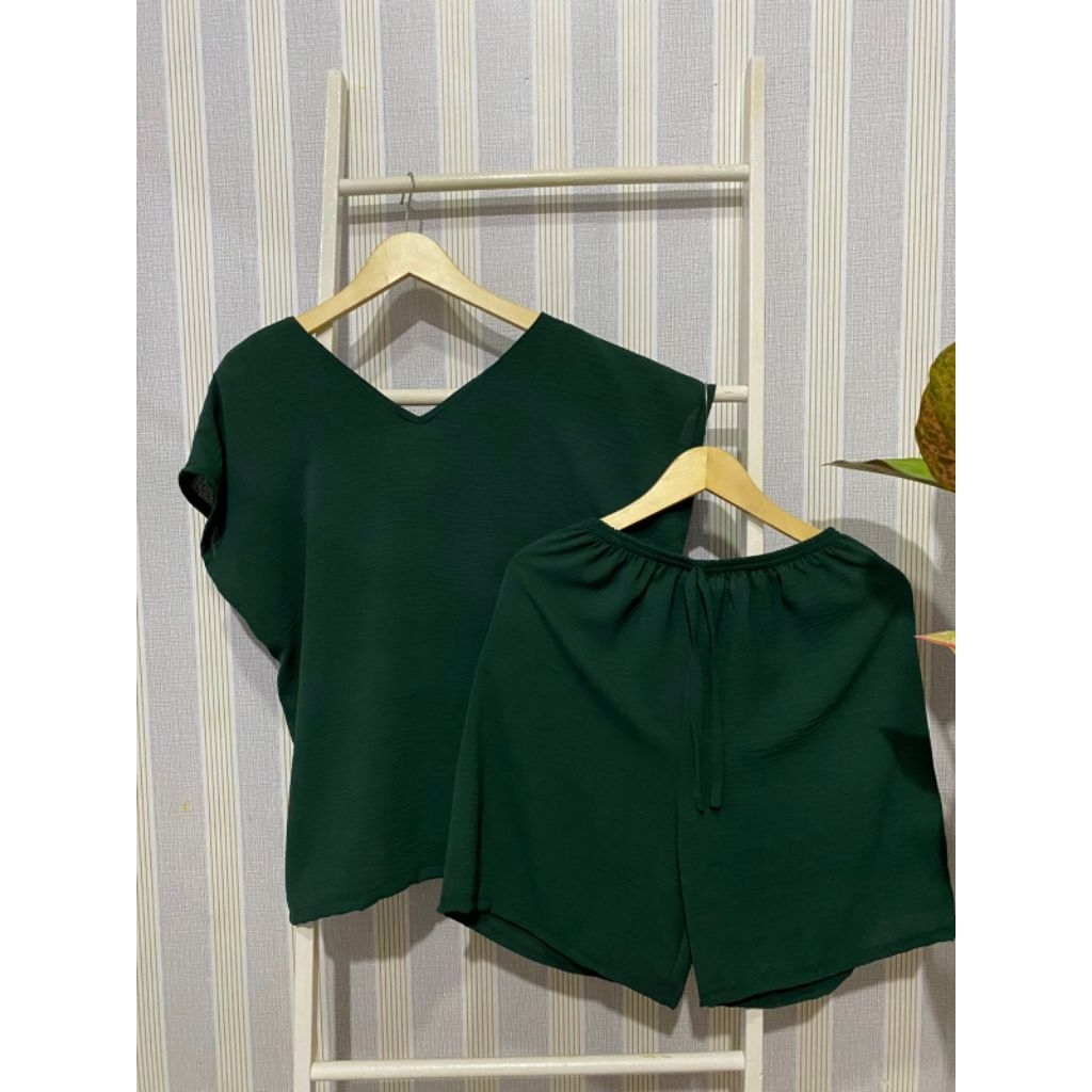 ONE SET SETELAN SANTAI JUMBO/SETELAN TIDUR /ONE SET NAGITA UKURAN JUMBO TERBARU/ONE SET NINA LONG SQ