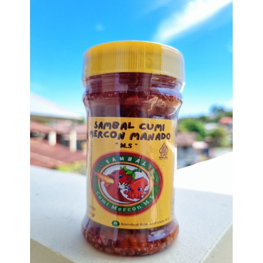 

Sambal Cumi Mercon Manado M.S 150g
