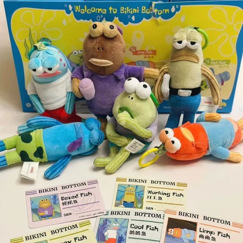 [CLOSE PO] RANDOM BLIND BOX SPONGEBOB KEYCHAIN