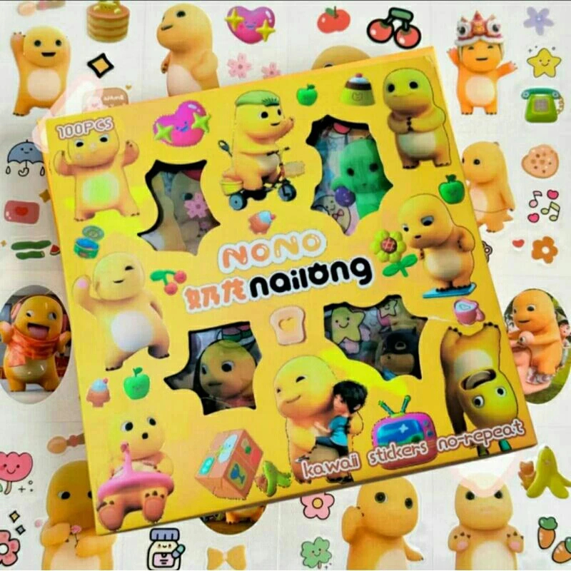 

{Nailong} Sticker Anti Air (isi +- 100 pcs) Lucu dan Imut Karakter Nailong by Kakabicam