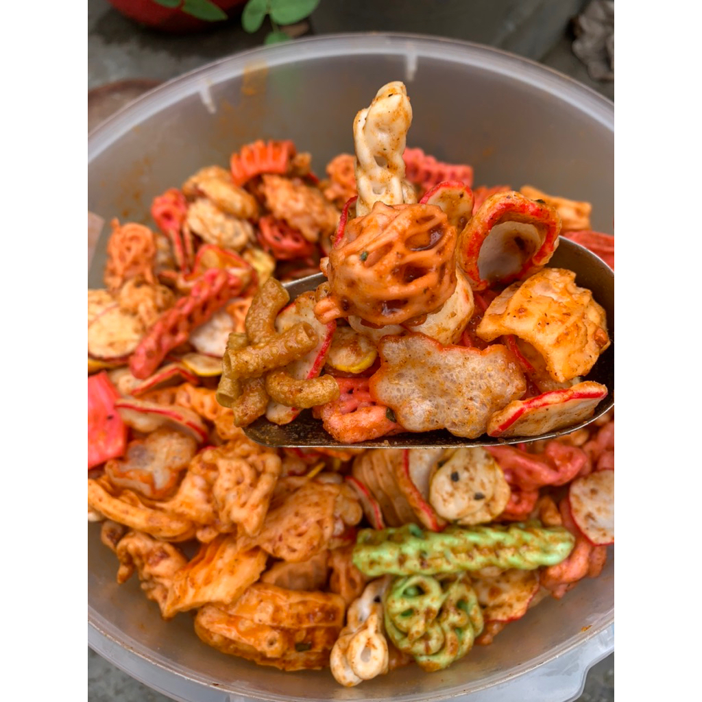 

krupuk seblak kering