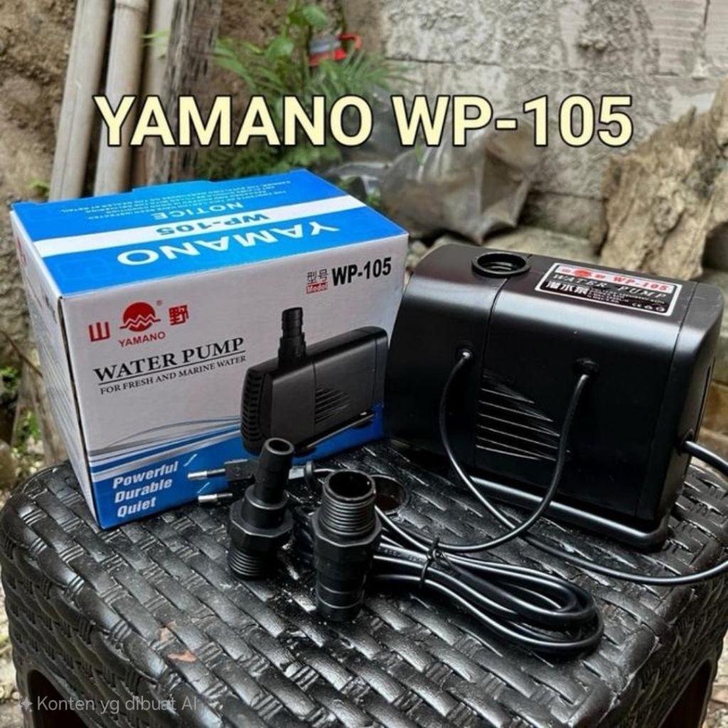 Water pump Yamano Wp-105 Pompa Air aquarium Yamano 105