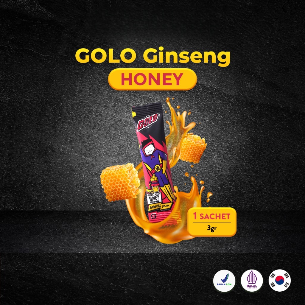 

Mister Golo Ginseng Botanical Drink - 1 Sachet Original Ready Stok