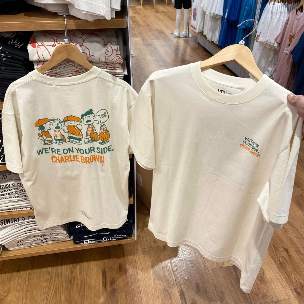 Jastip. Tshirt Uniqlo x Peanuts (Man)