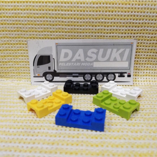 Lego Part 3788 Vehicle, Mudguard 2 x 4 with Arch Studded H0115a