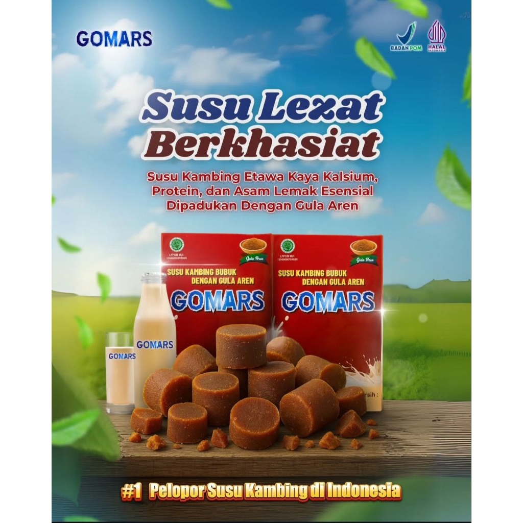 

SUSU KAMBING ETAWA GOMARS RASA KOPI DAN AREN