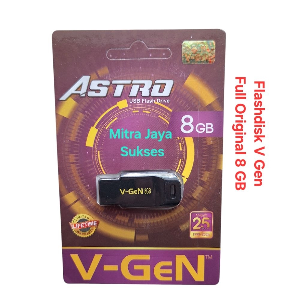 Flashdisk V Gen 8 GB  ASTRO Original USB VGen 8GB