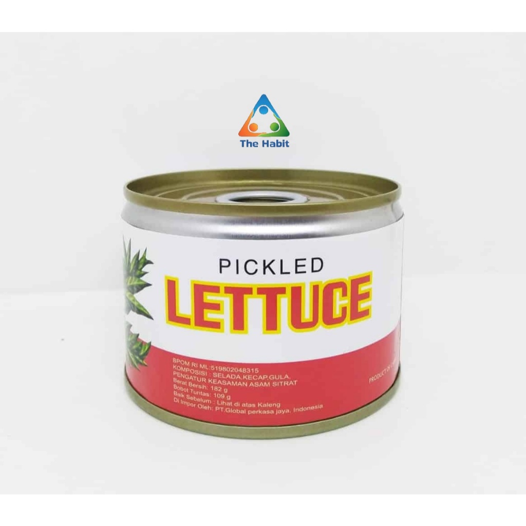 

(The Habit) Mamata brand pickled lettuce 182 gram - acar selada kaleng