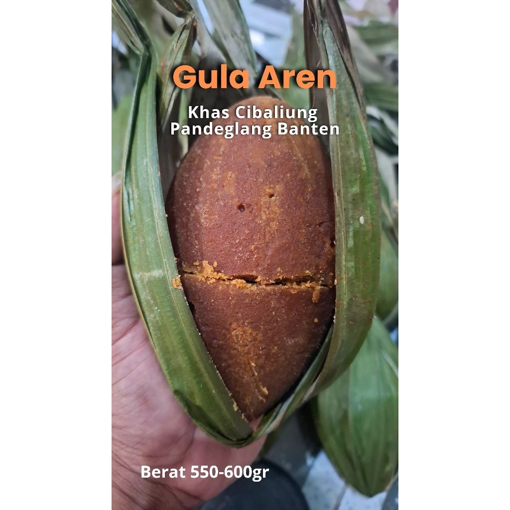 

Gula Merah Aren Asli Khas Cibaliung Pandeglang Banten