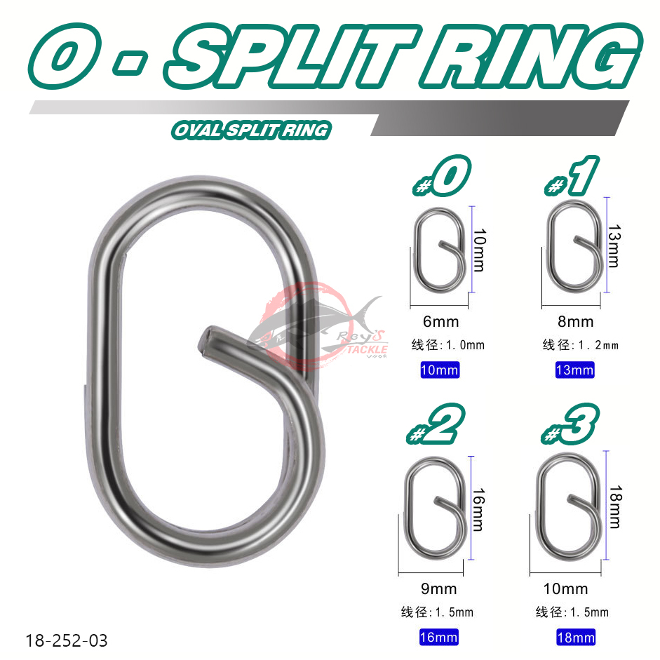 O-SPLIT RING / OVAL SPLIT RING