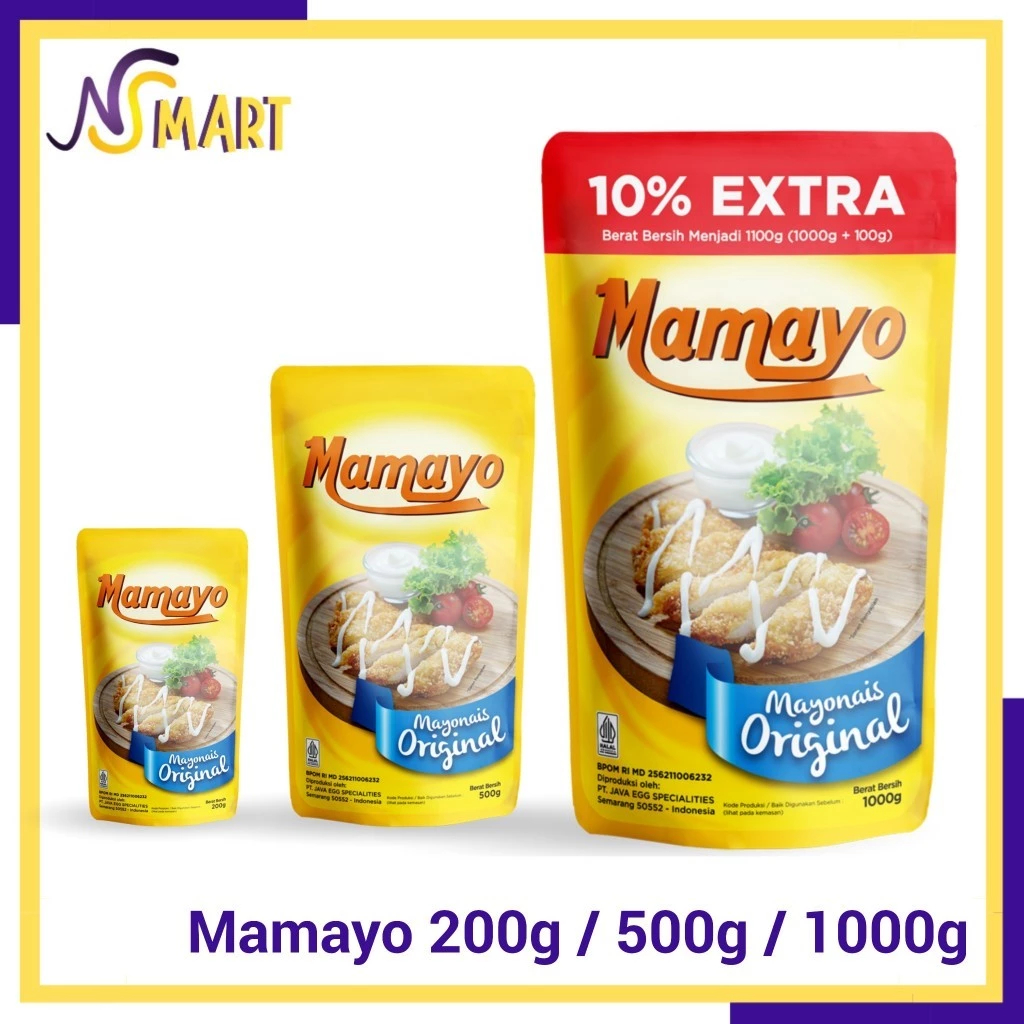 

Mayonaise Mamayo 1kg | 500gr | 200gr