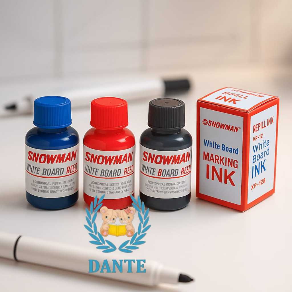 

Tinta Spidol Whiteboard Marking INK (Tinta papan tulis, bisa dihapus)