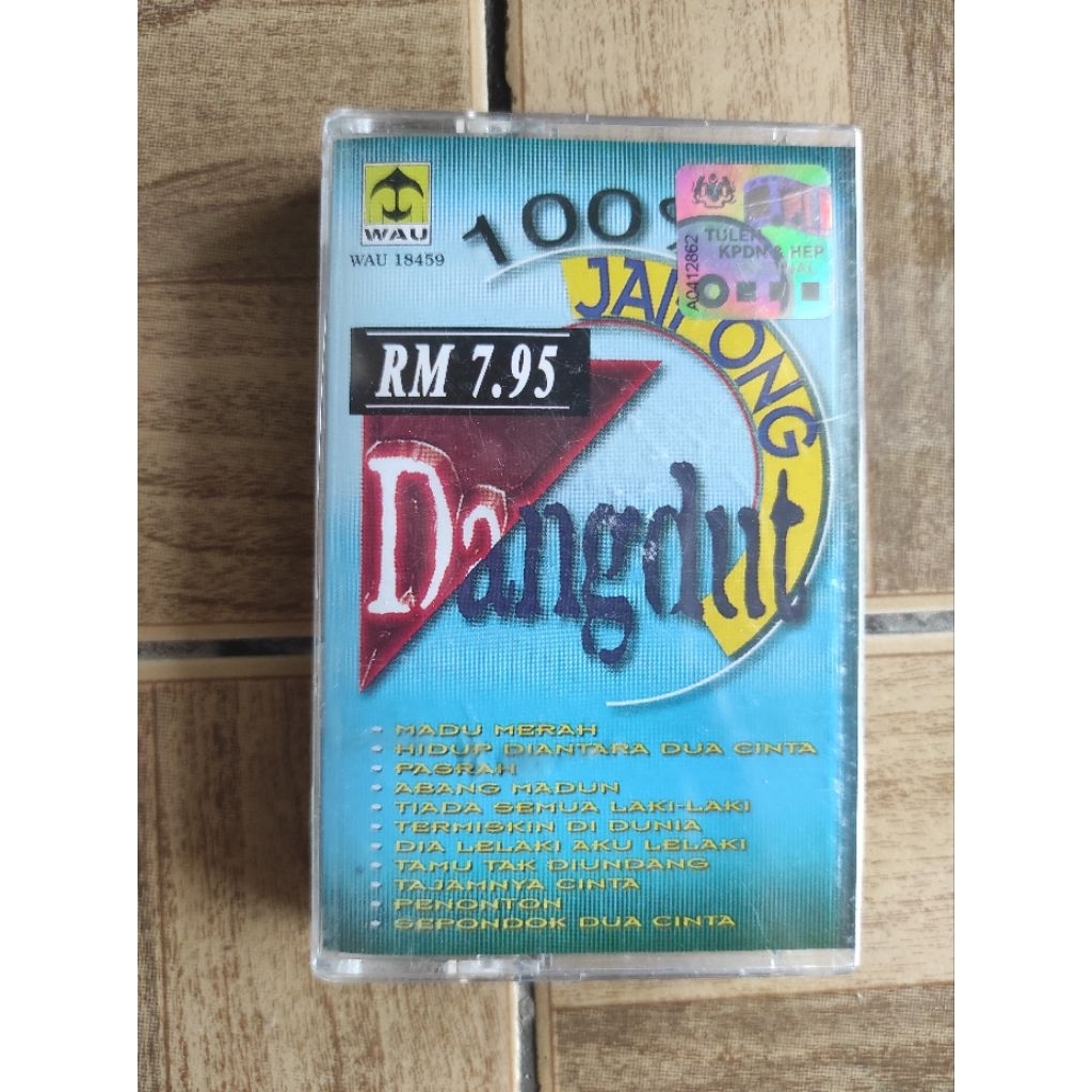 kaset pita 100% jaipong dangdut
